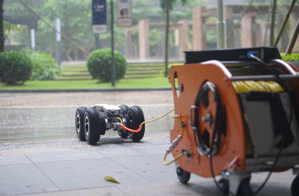 285白马镇管道检测机器人