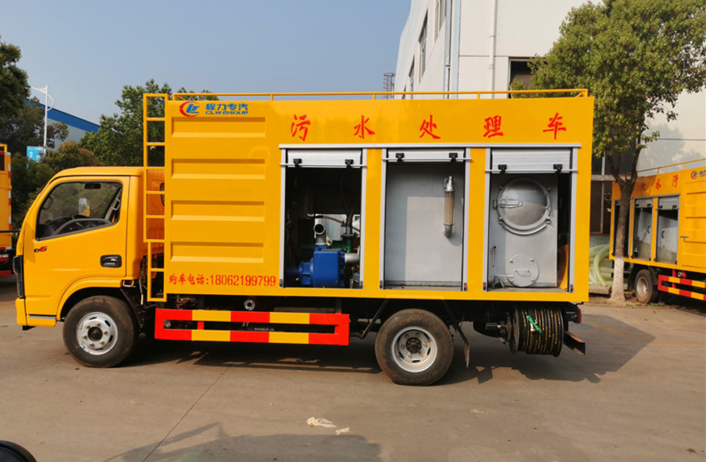 281白马镇污水分离车