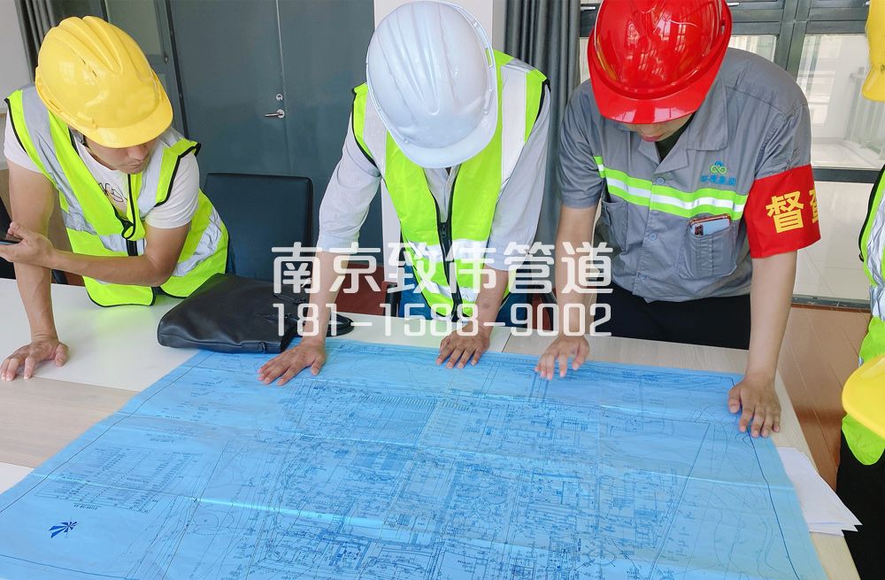 364白马镇管道探测